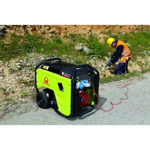  S - Serie Professioneller Dauereinsatz - Isolationsüberwachung Pramac Stromerzeuger  S 5000 - SHB ISO AVR - 230V - BENZIN - E START 12448443